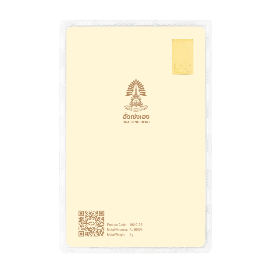 การ์ดปีงู A 1 กรัม หลัง