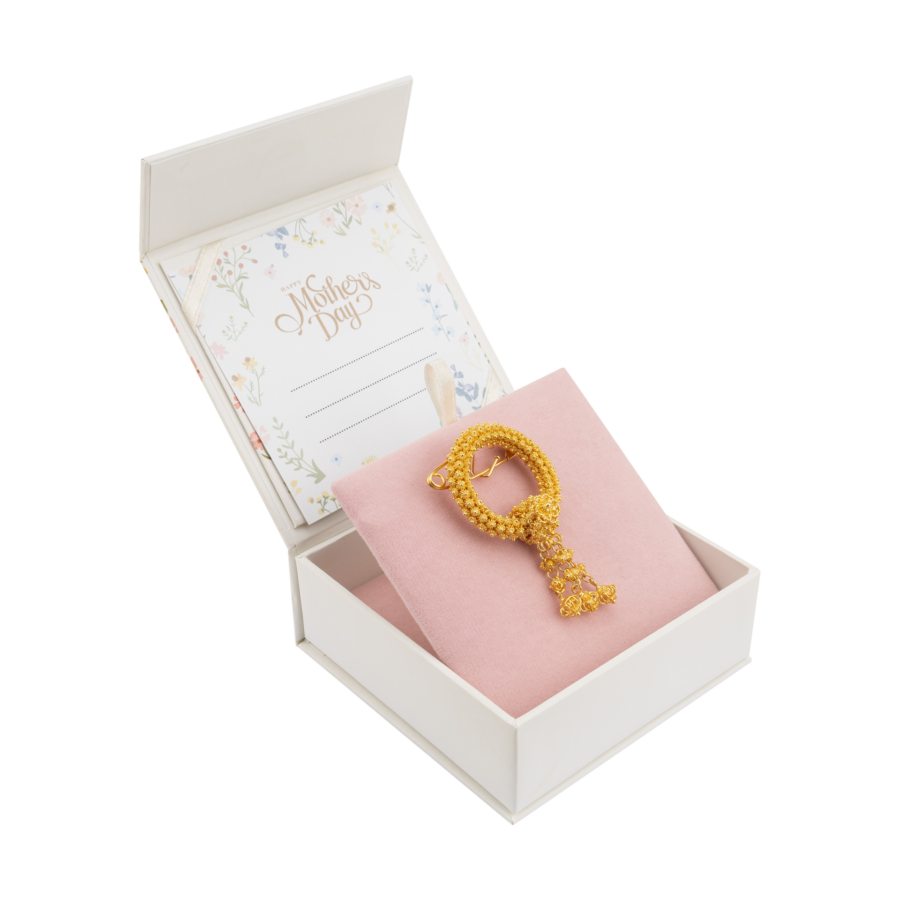 เข็มกลัดพวงมาลัยใหญ่ กล่อง 02